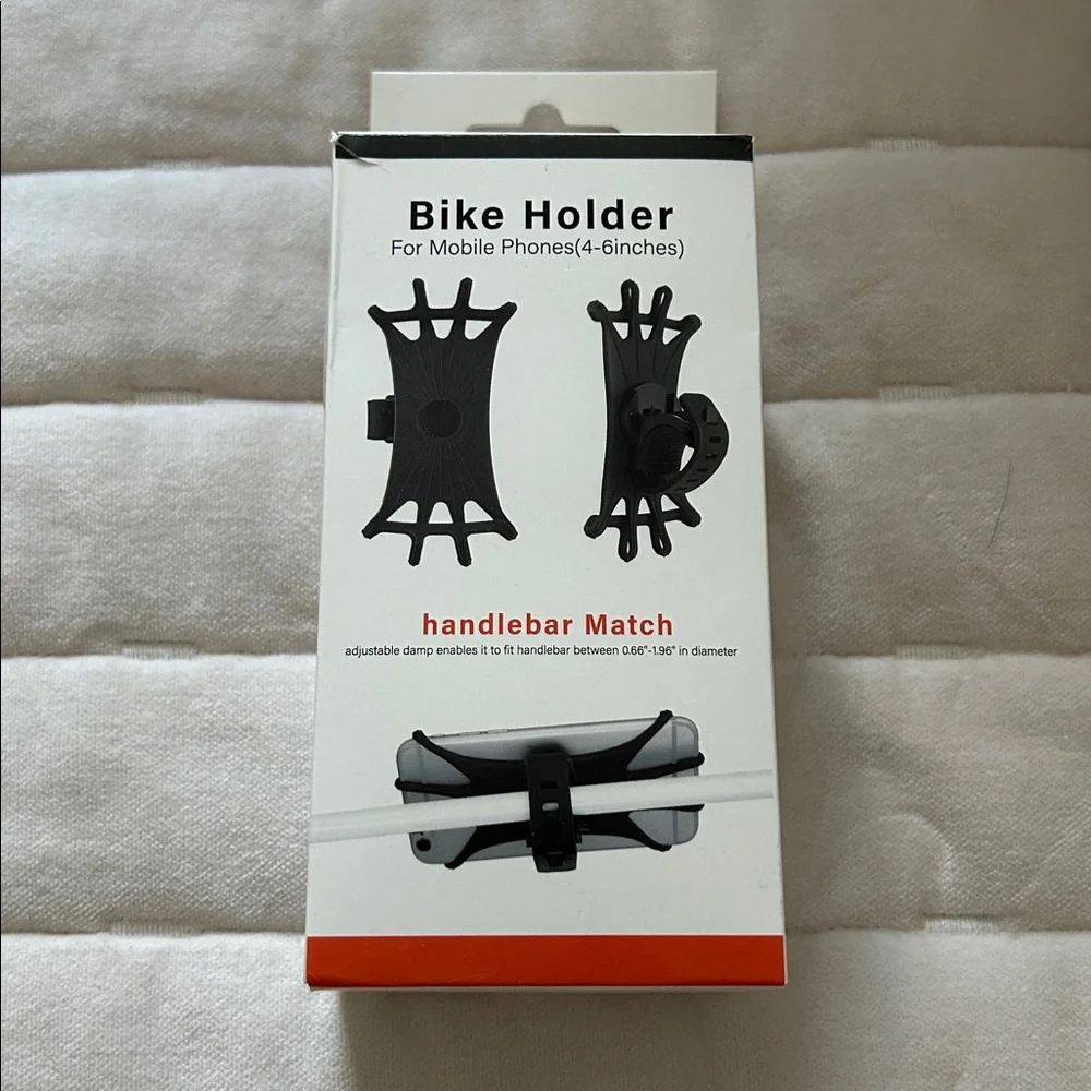 Black Bike Holder for Mobile Phones